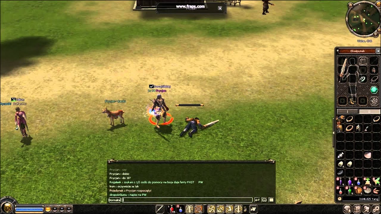 Metin 2 PL - Sura WP - 54 lvl - Rekord z Palca
