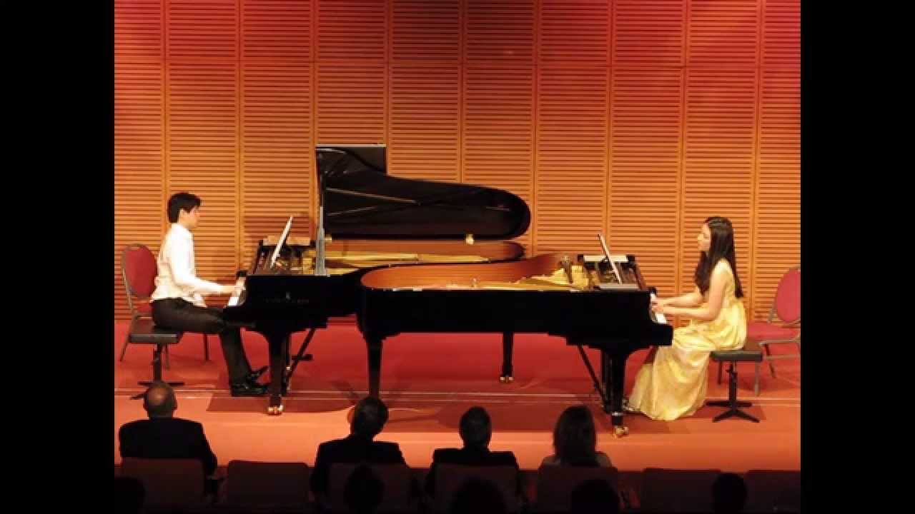 Duo NJEL - Rachmaninov Vocalise for 2 pianos (Arr. Schreiber/Lee)