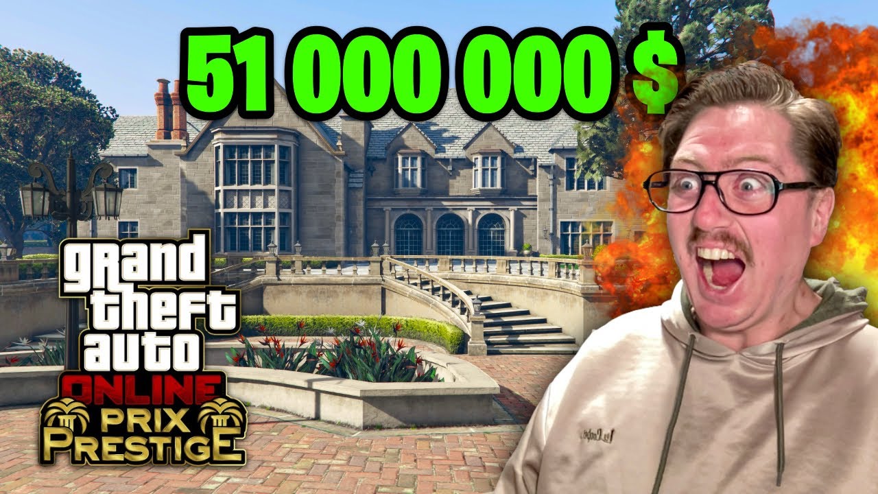 DLC R&eacute;v&eacute;lation PRIX des MANOIRS SUR GTA5 ONLINE !