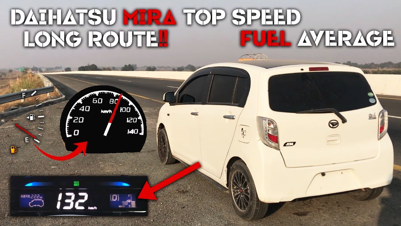 Daihatsu Mira ES 660CC Top Speed Fuel Average ?? | High On Cars