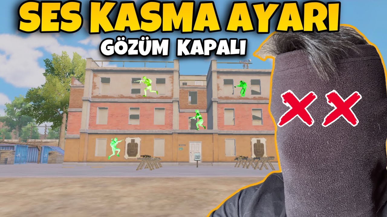 RÖNTGEN GİBİ SES KASMA TAKTİKLERİ | GÖZÜN KAPALI DÜŞMANI BUL!! (Pubg Mobile)