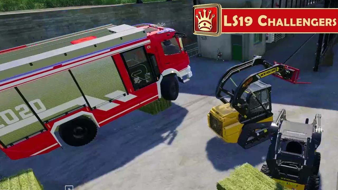 LS19 Challengers #09 - Zwar ein Fail aber immerhin hab ich ein Feuerwehr Auto! TATÜTATA!
