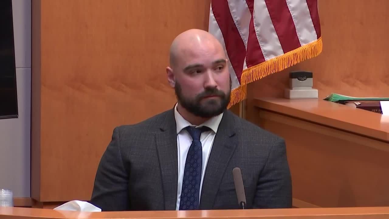Adam Montgomery murder trial video: Testimony from criminologist with the NH State Police Forensi...