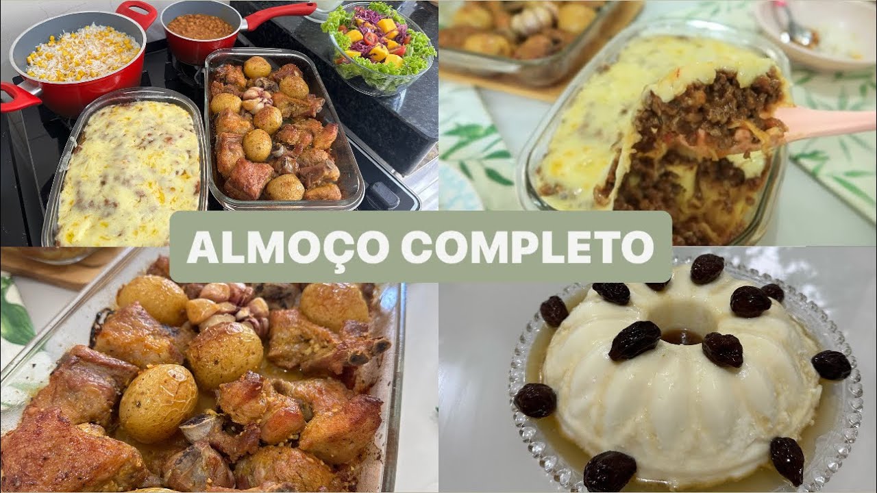 ALMOÇO DE DOMINGO COMPLETO FÁCIL E DELICIOSO | LAÍS VELOSO