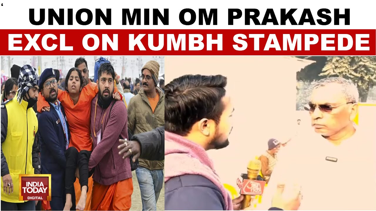 Kumbh Stampede News: Union Minister Om Prakash Addresses Kumbh Crowd Management & Rumour Control