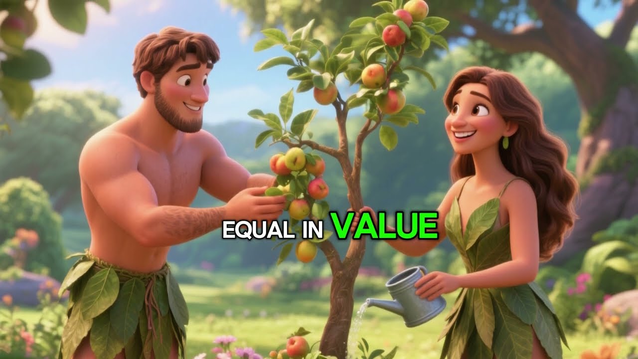How The First Man & Woman Were Made, Genesis 1 & 2
