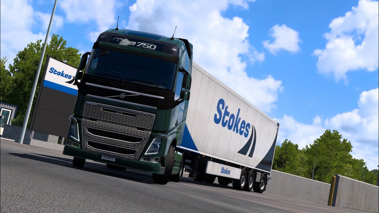 Zurich To Geneva | Smoked Eel - Volvo 730 | Euro Truck Simulator 2#ets2 #views #xpertgamingtech
