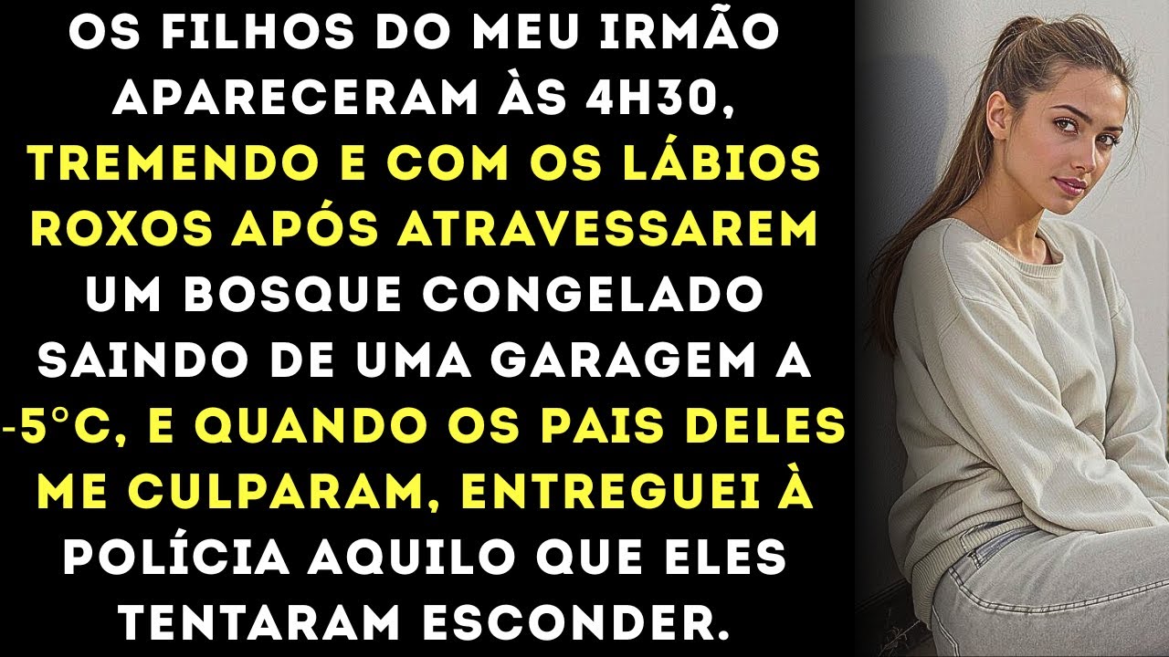 Os filhos do meu irmão bateram na minha porta às 4h30 da manhã; os pais deles os deixaram congelando