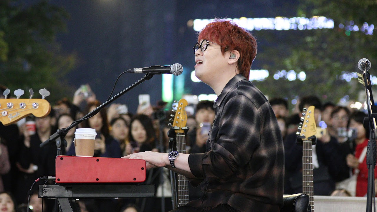 [4K] 191020 넬 - 기억을 걷는 시간 @ 데일리버스킹 daily busking in 신촌
