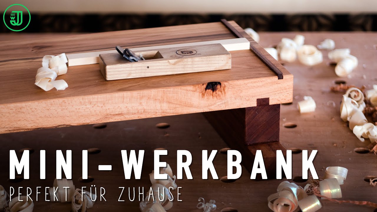 Das perfekte Coronavirus Projekt: Bau dir eine MINI-WERKBANK für Zuhause! | Jonas Winkler