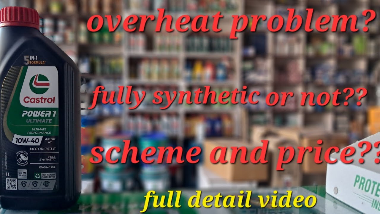 Castrol power1 ultimate 10w40 review || full detail video ||