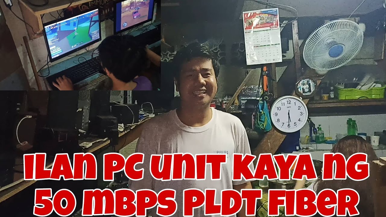 ILAN PC UNIT KAYA NG 50MBPS PLDT FIBER NA PLAN #BAHAYNAMINGINAWANAMINCOMPUTERSHOP