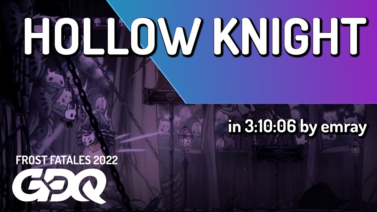 Hollow Knight by emray in 3:10:06 - Frost Fatales 2022