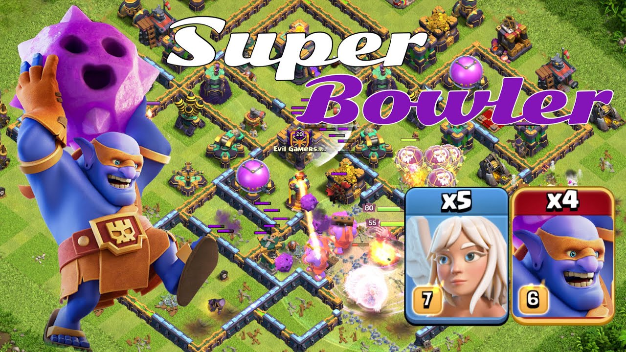 Super Bowler Smash Strategy! Th14 Legend League Attacks 2021 Nov! Clash of Clans