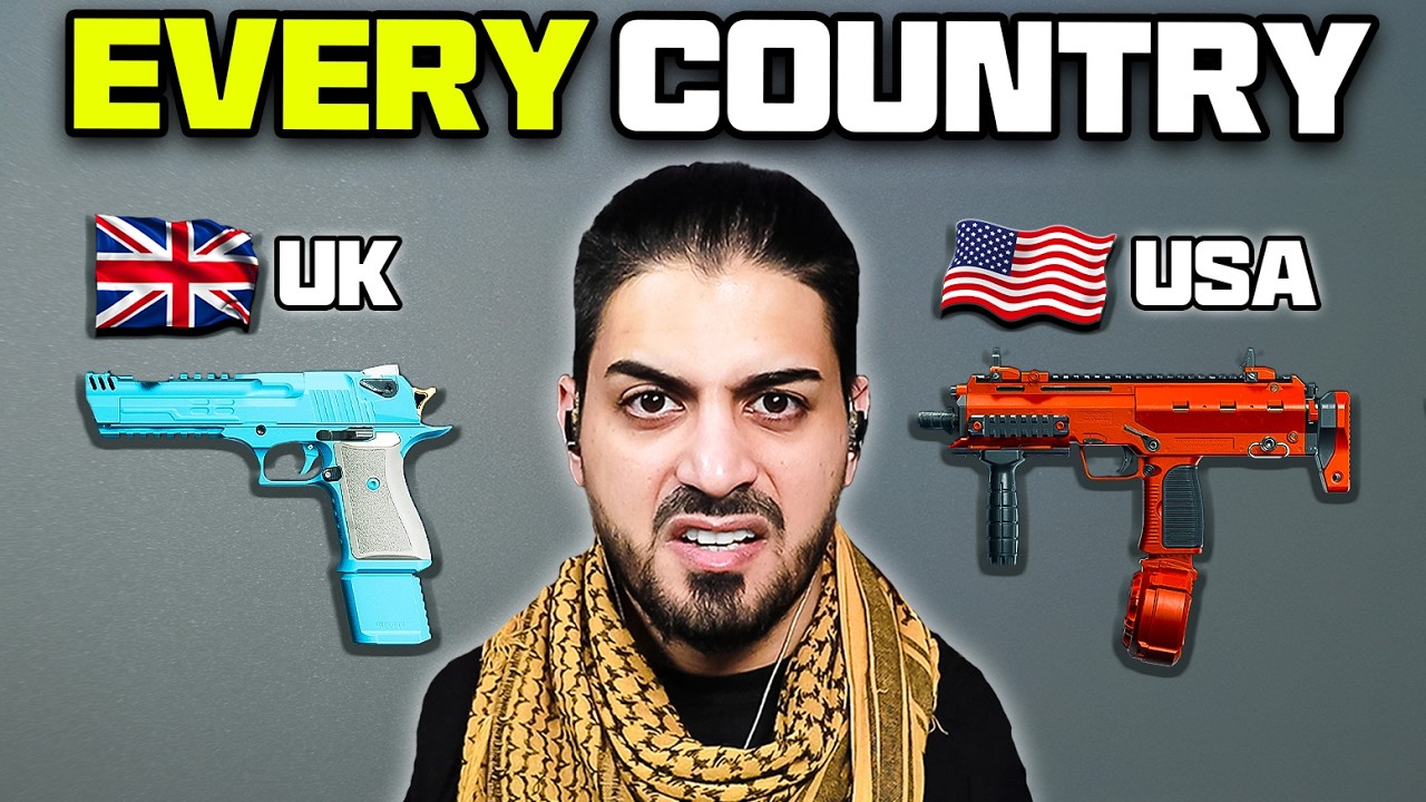 I Tested META Loadouts From EVERY Country on Warzone