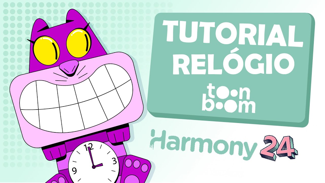 TUTORIAL, ANIMAÇÃO DE UM RELÓGIO (TOON BOOM HARMONY 24)