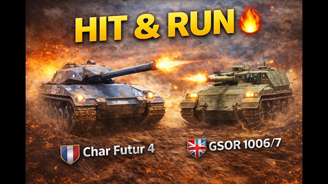 WoT Gameplay FR – Char Futur 4 & GSOR 1006/7 en Escouade 🔥