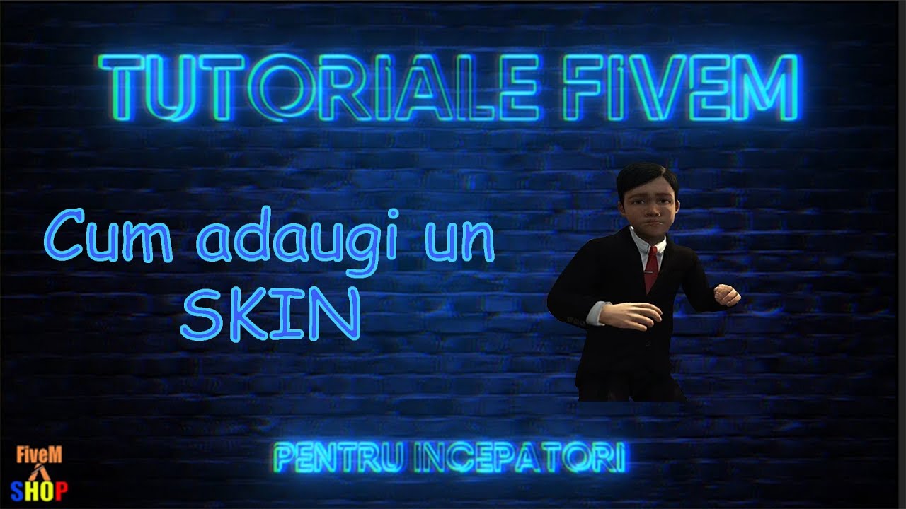Tutoriale FiveM pentru incepatori! Cum adaugi un Skin ADD ON! #ROADTO1KSUBESCRIBERS