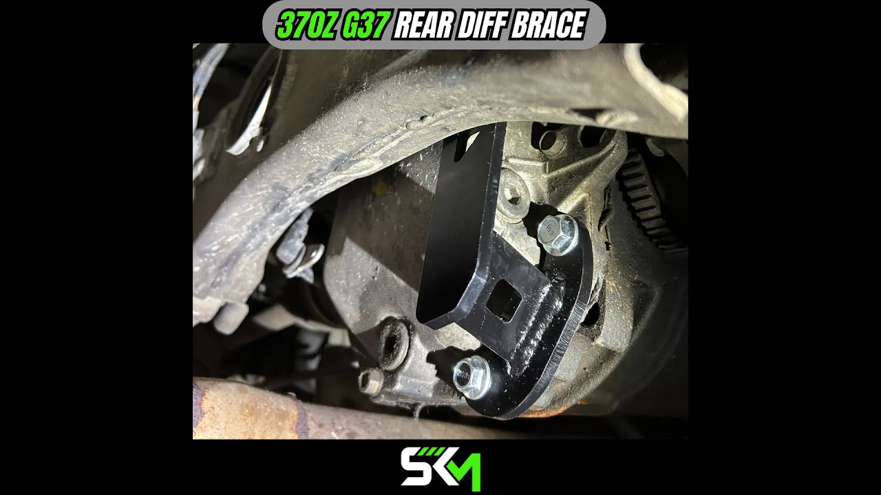 SKM - 370z G37 Diff Brace Installation Instructions