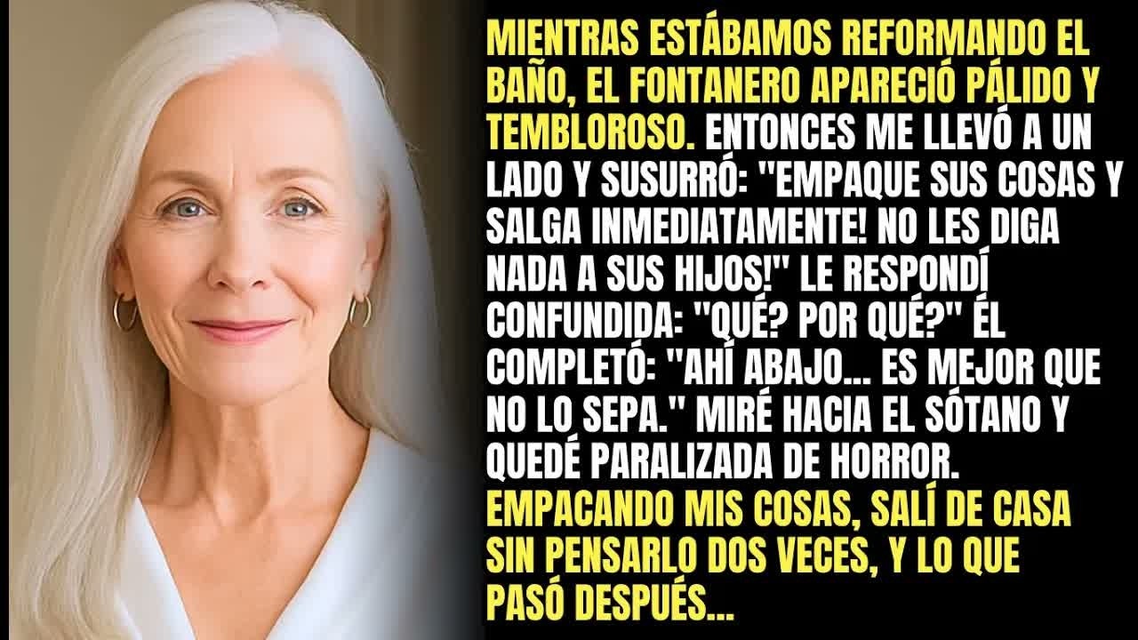 Creí Que Conocía A Mis Hijos Hasta Que El Fontanero Descubrió Lo Que Escondían En El Sótano...