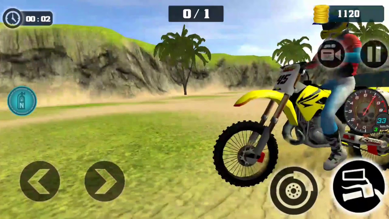 Motocross Beach Bike Stunt Racing 2018 - Android Gameplay FHD