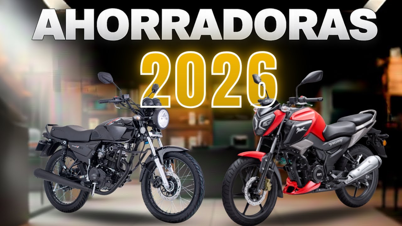 No COMPRES mal en 2026: estas motos sí te hacen AHORRAR