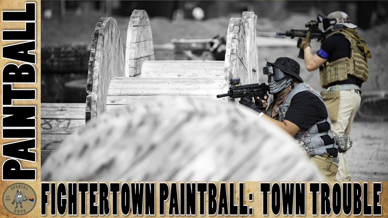 Fightertown Paintball: Town Trouble