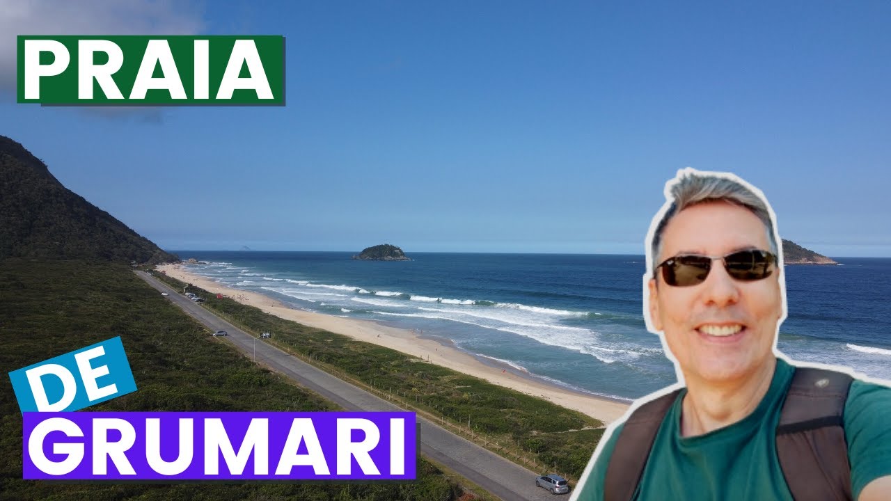 PRAIA DE GRUMARI RIO DE JANEIRO | Eleita uma da praias mais LINDAS do MUNDO