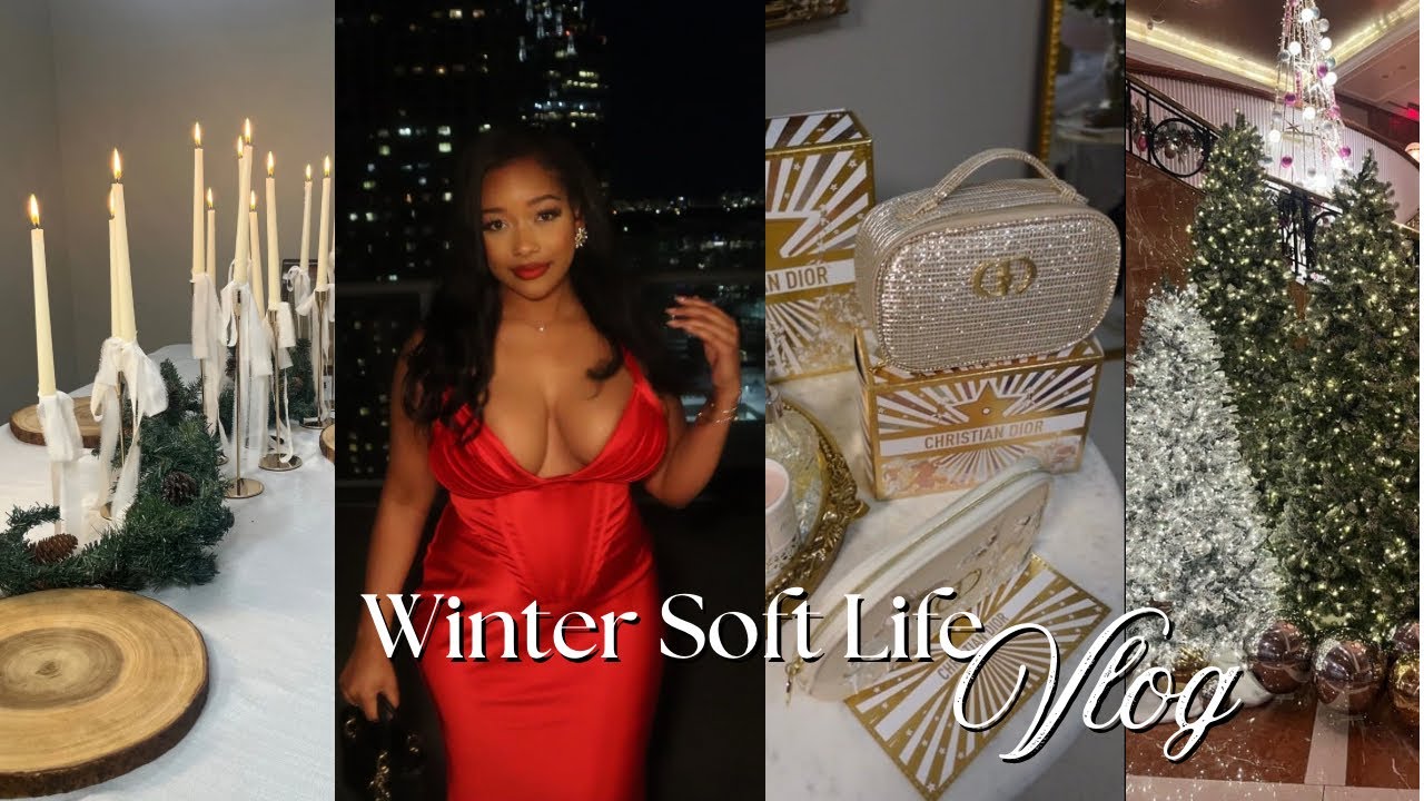 Нежная зимняя жизнь ❄️ Балет, новые коллекции Dior и Chanel, новогодние вечеринки, ведение домашн...