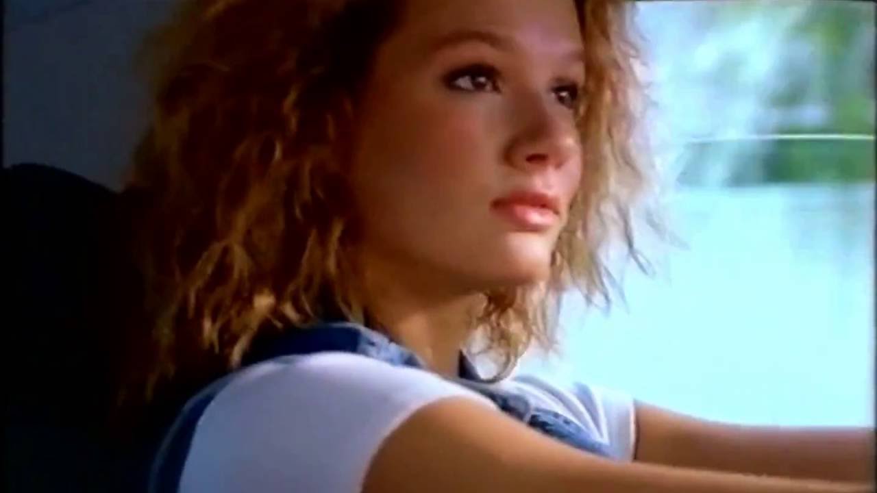 Opel Tigra Werbung Franzi van Almsick 1995