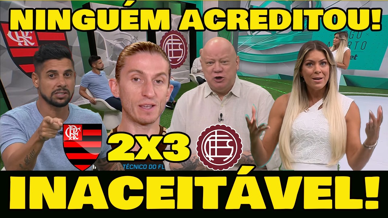 RENATA FAN DETONOU ATUAÇÃO DO... FLAMENGO 2x3 LANÚS FINAL DA RECOPA.