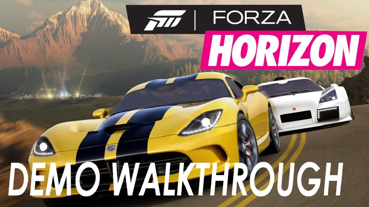 Forza Horizon - Complete Demo Walkthrough