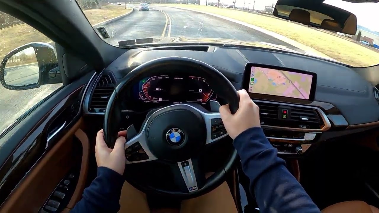 POV Morning Driving - 2021 BMW X4 M40i