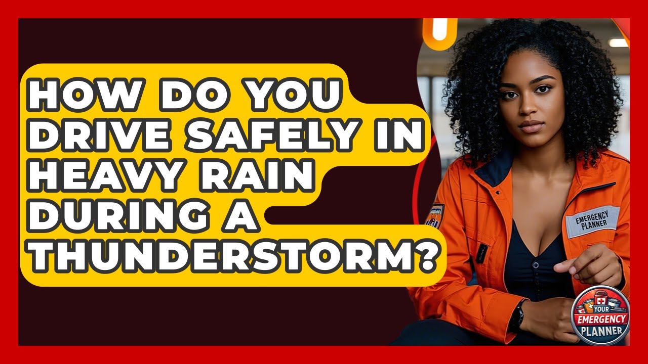 How Do You Drive Safely In Heavy Rain During A Thunderstorm? - Your Emergency Planner