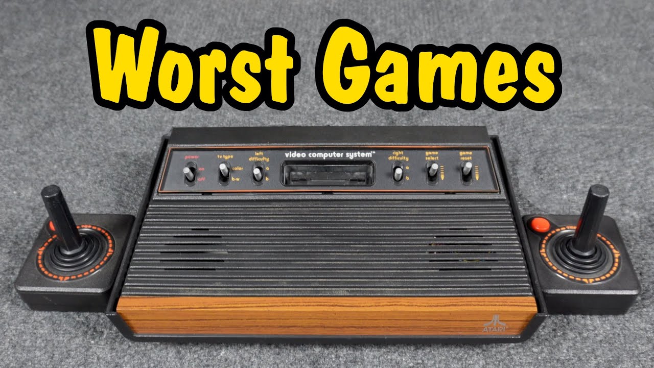 10 худших игр для Atari 2600 всех времен (по мнению фанатов)