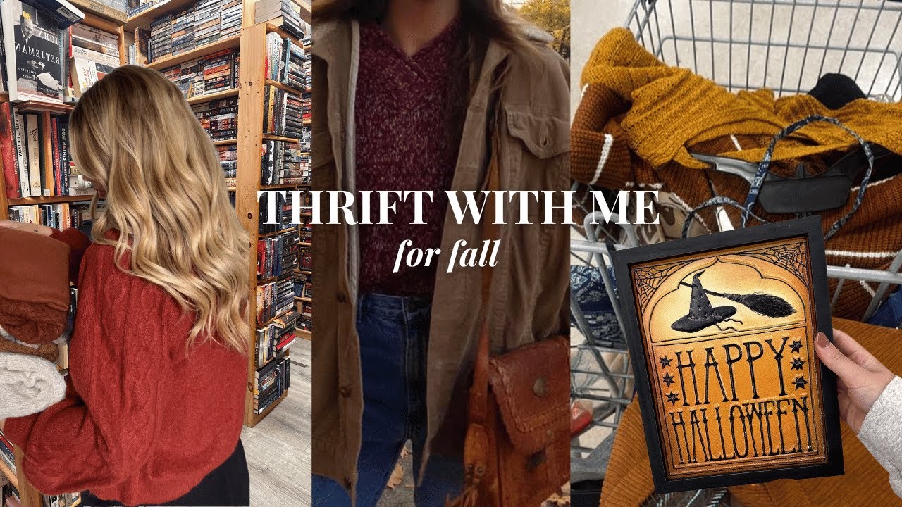 секонд-хенд со мной на ОСЕНЬ 🍂 🛒 вдохновение для осенних нарядов, осенние секонд-хенды и жуткий д...