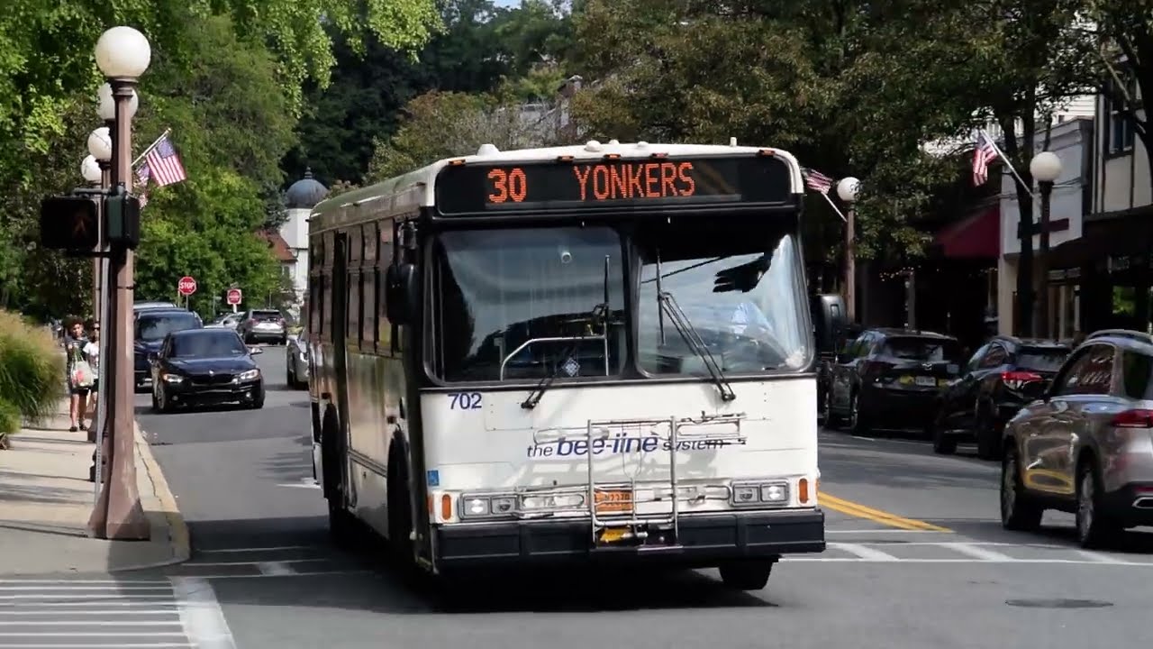 The Bee-Line System 2006 Orion V Diesel #702 on Route 30