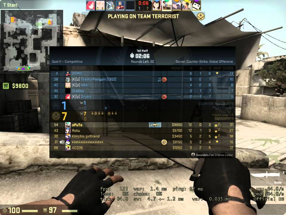CS:GO MatchMaking #1 : Test Video (OhPuTo)