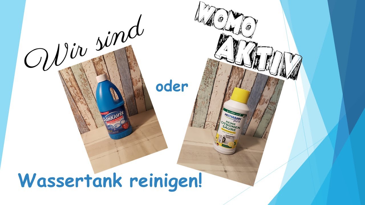 Wassertank Reinigen Wohnmobil Möglichkeiten #camper #campervan #vanlife #wohnmobil #womoaktiv