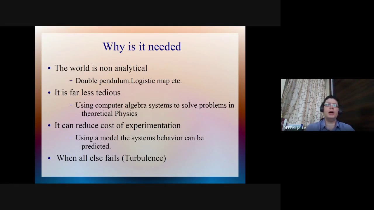 International online course on advanced Physics: Computational Physics video1