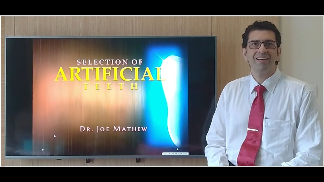 Selection of Artificial Posterior Teeth in Prosthodontics