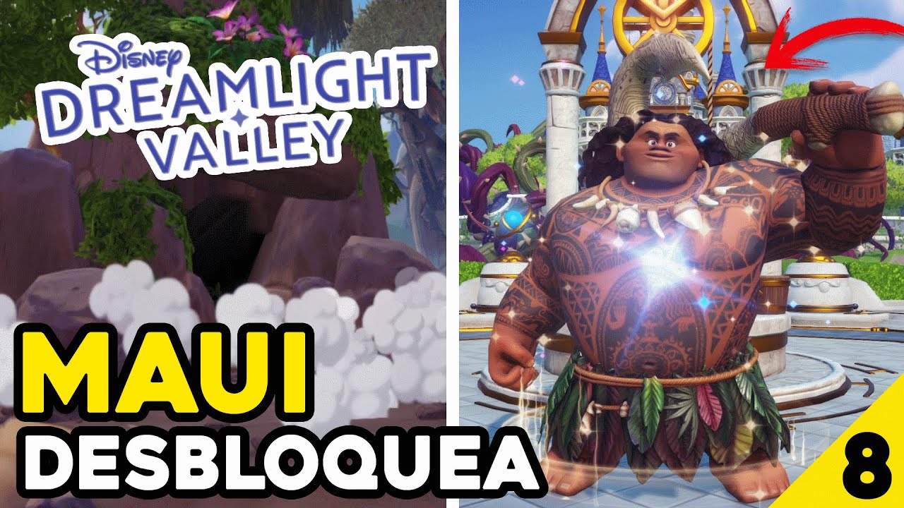 ✨ NUEVAS MISIONES y COMO CONSEGUIR a MAUI Disney Dreamlight Valley GAMEPLAY ESPAÑOL Episodio 8