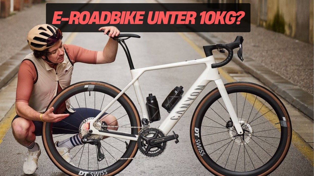 Rennrad mit Motor unter 10kg | CANYON ENDURACE & neuer Mini TQ Motor