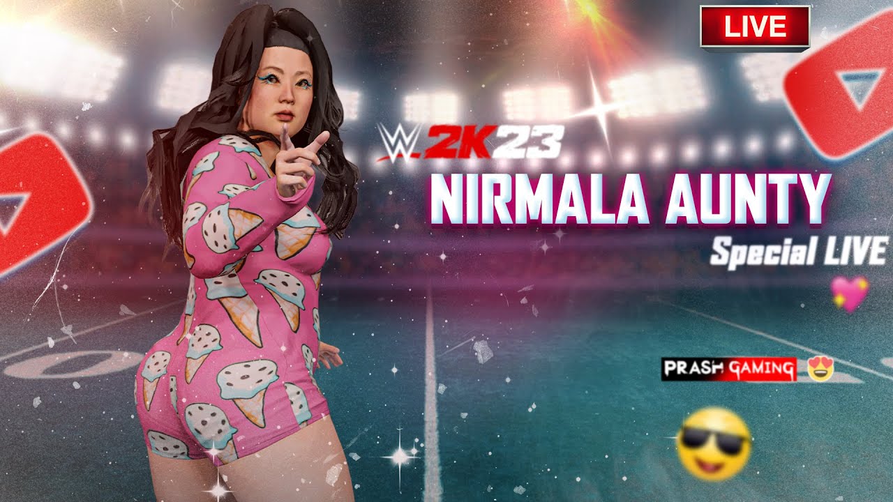 Nirmala Aunty VS Randy & Cedric Alexander | Spear VS Styles Clash | WWE 2K23 || Jan 26, 2026