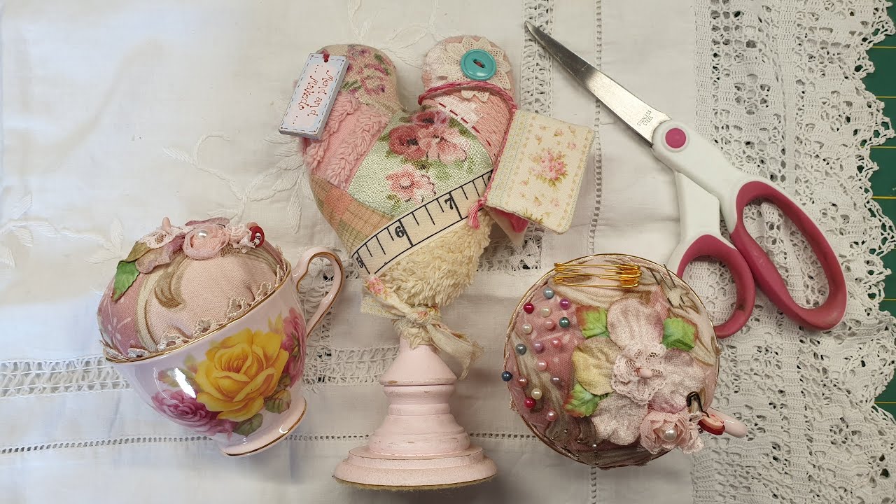 Мастер-класс — изготовление игольниц из фарфоровых чашек...