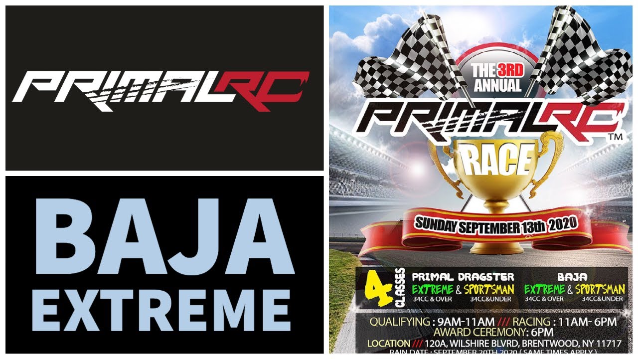 PRIMAL RC ANNUAL RACE 2020. Baja Extreme Extreme Class