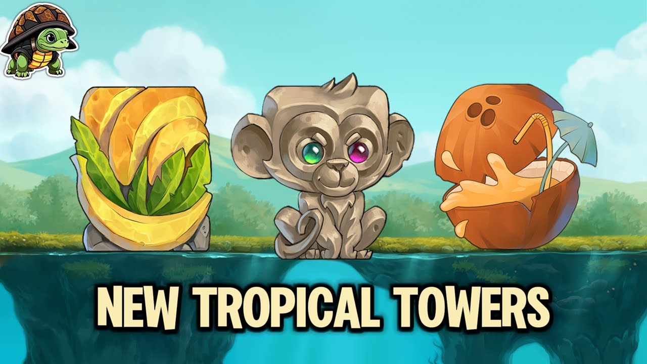 New Tropical Towers In Action | Epic Auto Towers