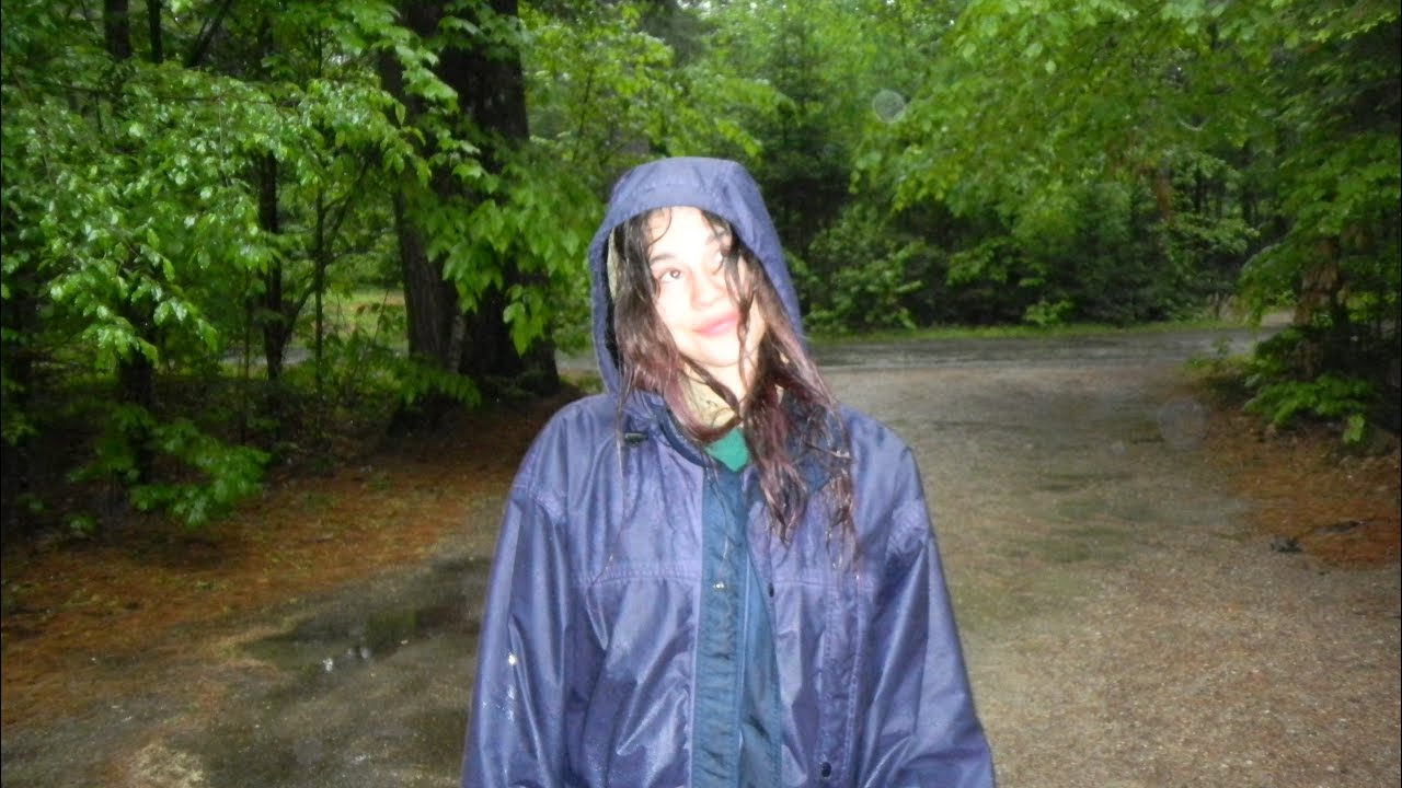 ASMR In my tent (rain sounds, kinda lofi)