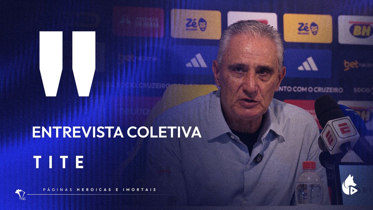 🦊🎙️ ENTREVISTA | TITE | MIRASSOL 2 X 2 CRUZEIRO 