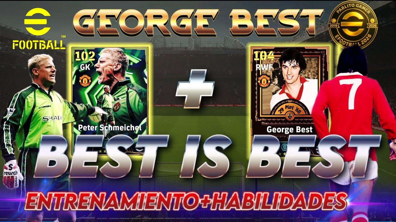 George Best 109 + Peter Schmeichel 107 ☠️ LOS MAS ROTOS ? 🚨EL MEJOR ENTRENAMIENTO ✅
